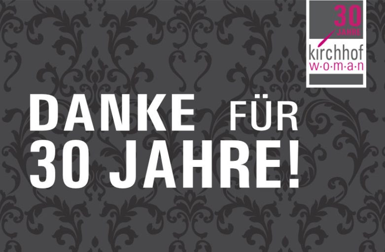 DANKE für 30 Jahre!!!