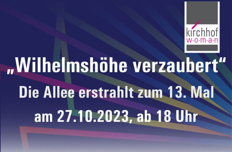 Bad Wilhelmshöhe verzaubert – Die Allee erstrahlt zum 13. Mal.