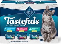 Blue Buffalo Tastefuls Flaked Wet Cat Food Variety Pack