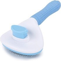 Depets Self Cleaning Slicker Brush,