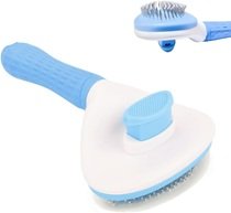 JRKOETY Cat Brush Self Cleaning, Ergonomic Handle