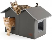 Bedsure Weatherproof Outdoor Cat House