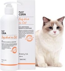 Breezytail PetO’Cera All-in-One Cat Shampoo and Conditioner