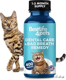 Cat Dental Care Supplement for Bad Breath
