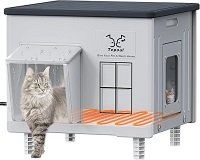 Indestructible Heated Cat House for Outside