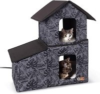 K&H Pet Products Two-Story Outdoor Kitty House