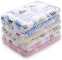 1 Pack 3 Blankets Super Soft Fluffy Premium