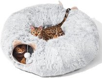 Cat Tunnel with Cat Bed