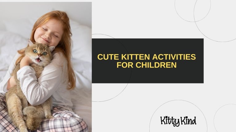 Cute Kitten Activities for Children