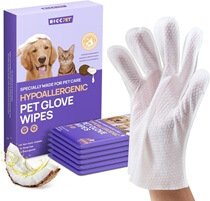 HICC PET Cleaning Deodorizing Glove Wipes