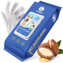 PUPMATE Pet Cleaning Glove Wipes