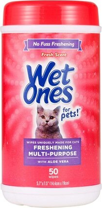 Wet Ones for Pets Freshening Multipurpose Wipes