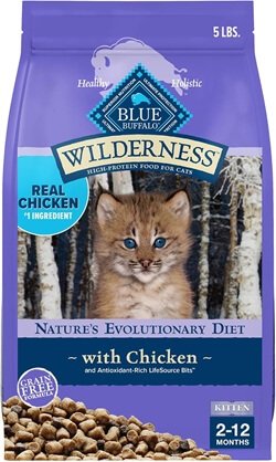 Blue Buffalo Wilderness Natural Kitten Dry Cat Food