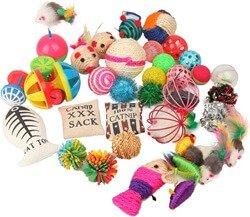Fashion's Talk Cat Toys Variety Pack for Kitty 20 Pieces