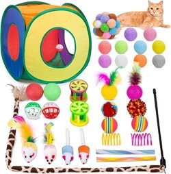 Retro Shaw Cat Toys Packs 33Pcs