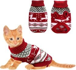 Vehomy Dog Christmas Sweaters