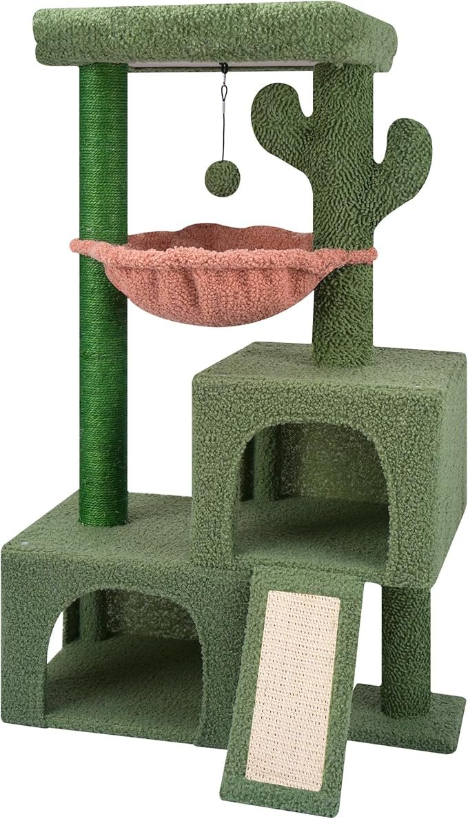 AIWIKIDE 37.4 Cactus Cat Tree Tower