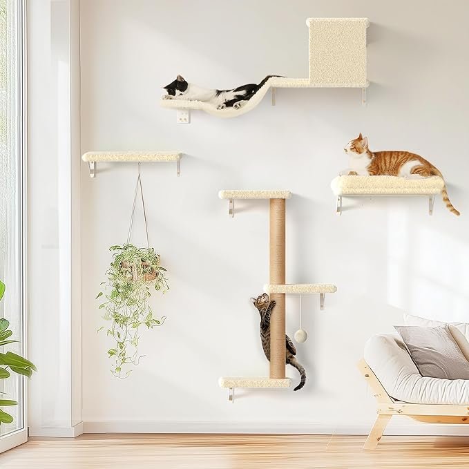 FUKUMARU Cat Wall Shelves