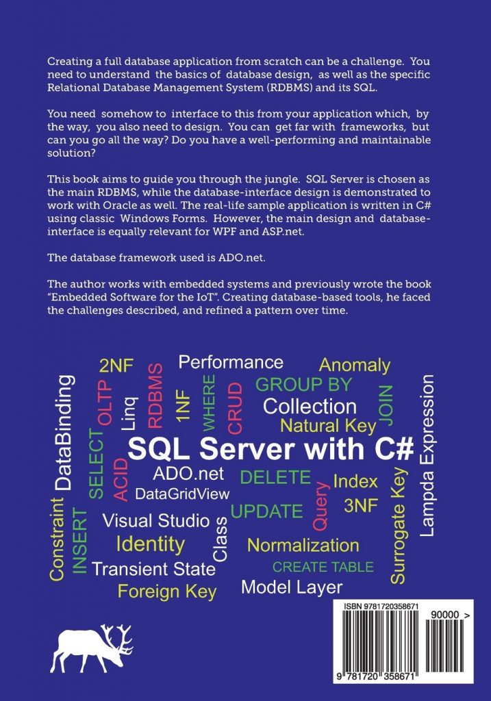 SQL Server with C# backcover
