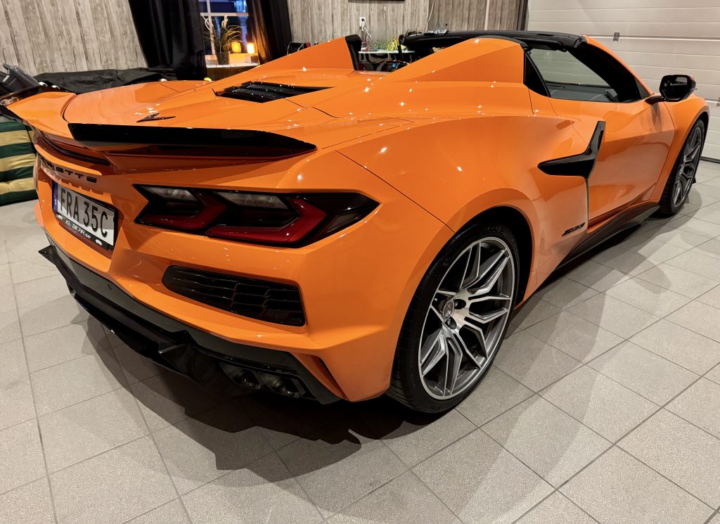 Chevrolet Corvette  Z06 Cab 679hk DCT Euro 6 keramiska bromsar Svensksåld