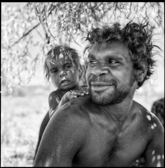 Australia_Aboriginal father and child