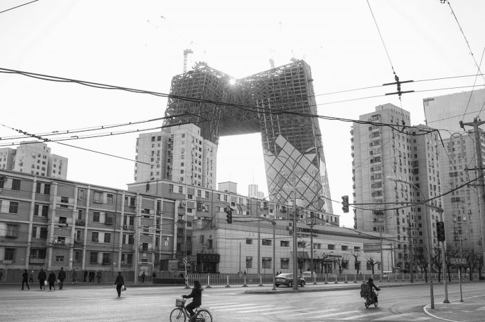 cctv Beijing streets construction 2008