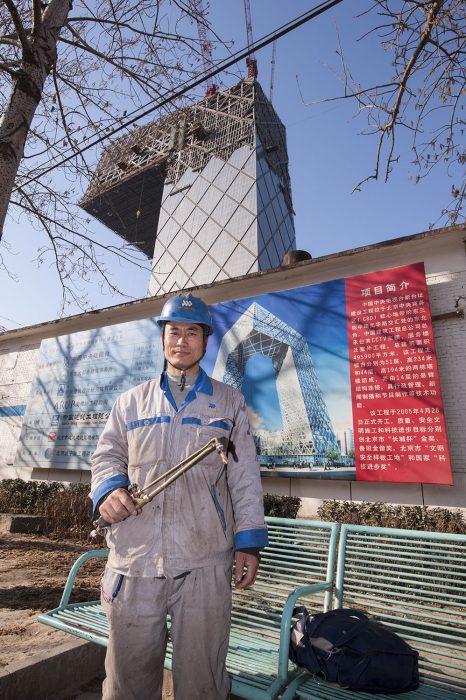 chinese construction worker