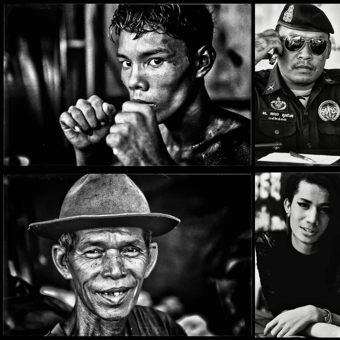 cambodia men portrait gallery