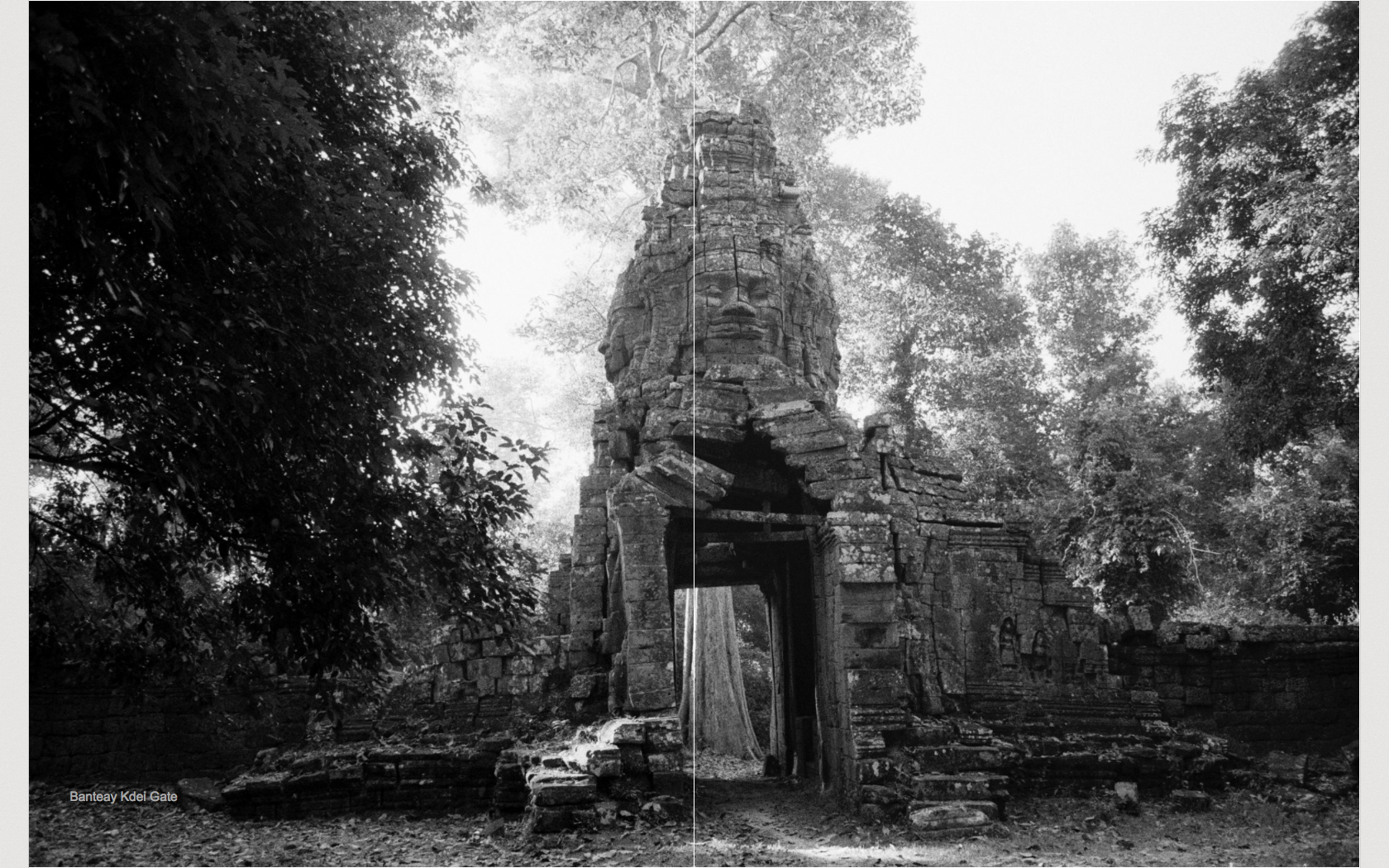 Cambodia Angkor Wat temple gate