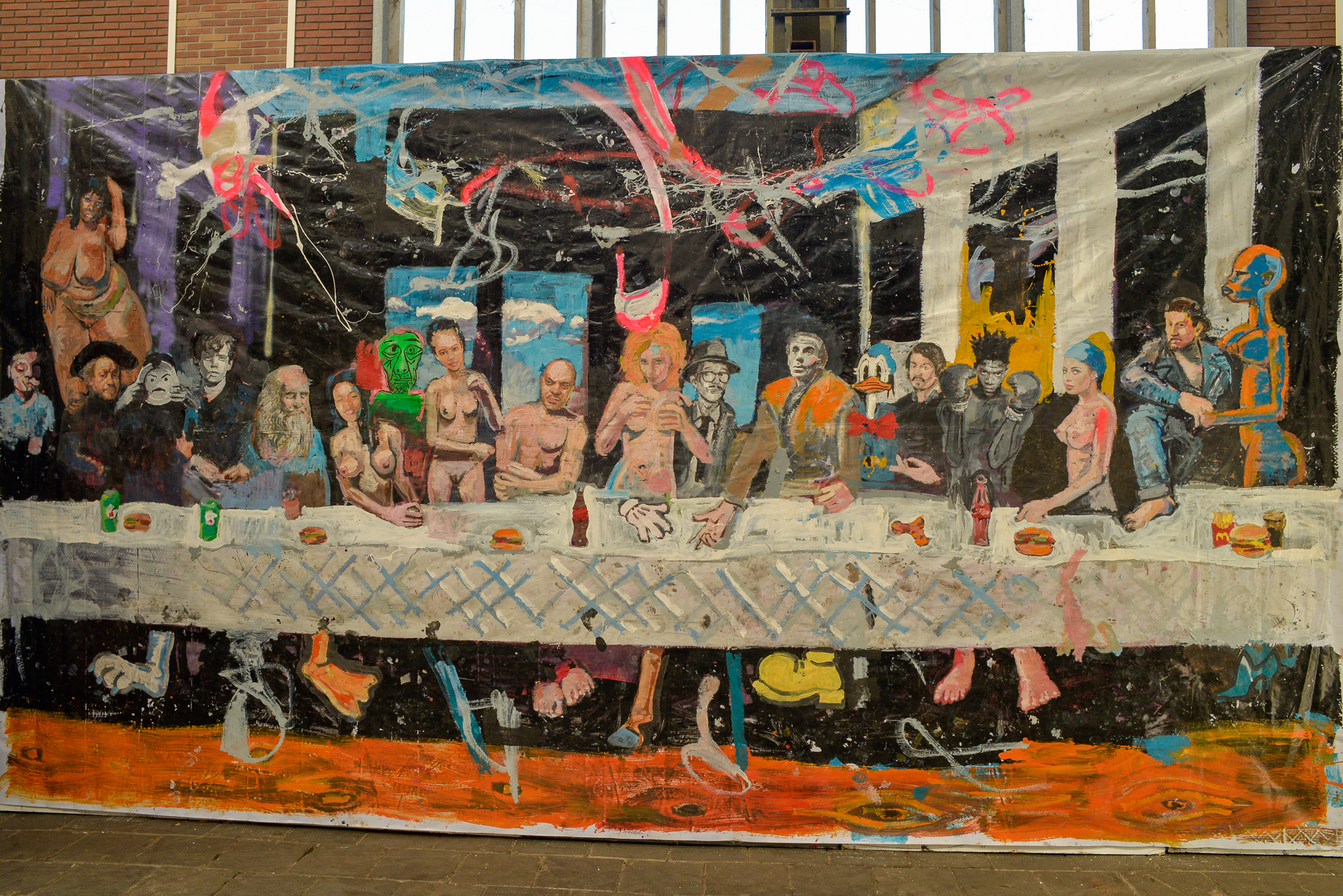 Peter Klashorst 2022 Last supper 'No more heroes' 2015