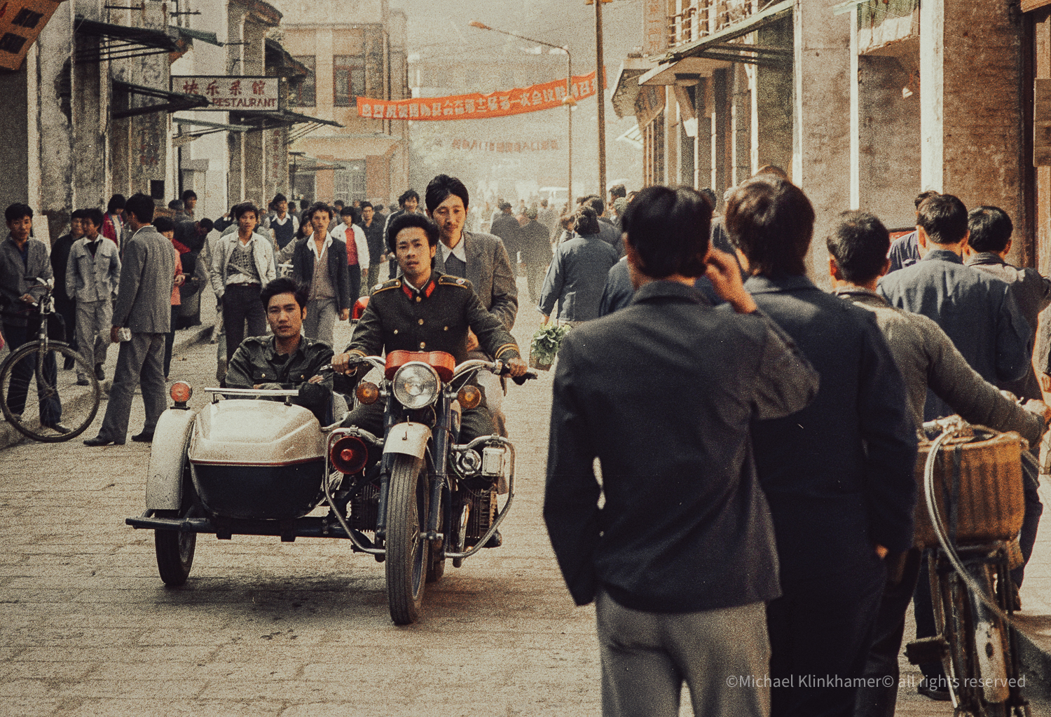 Guilin China 1987_Streetscene