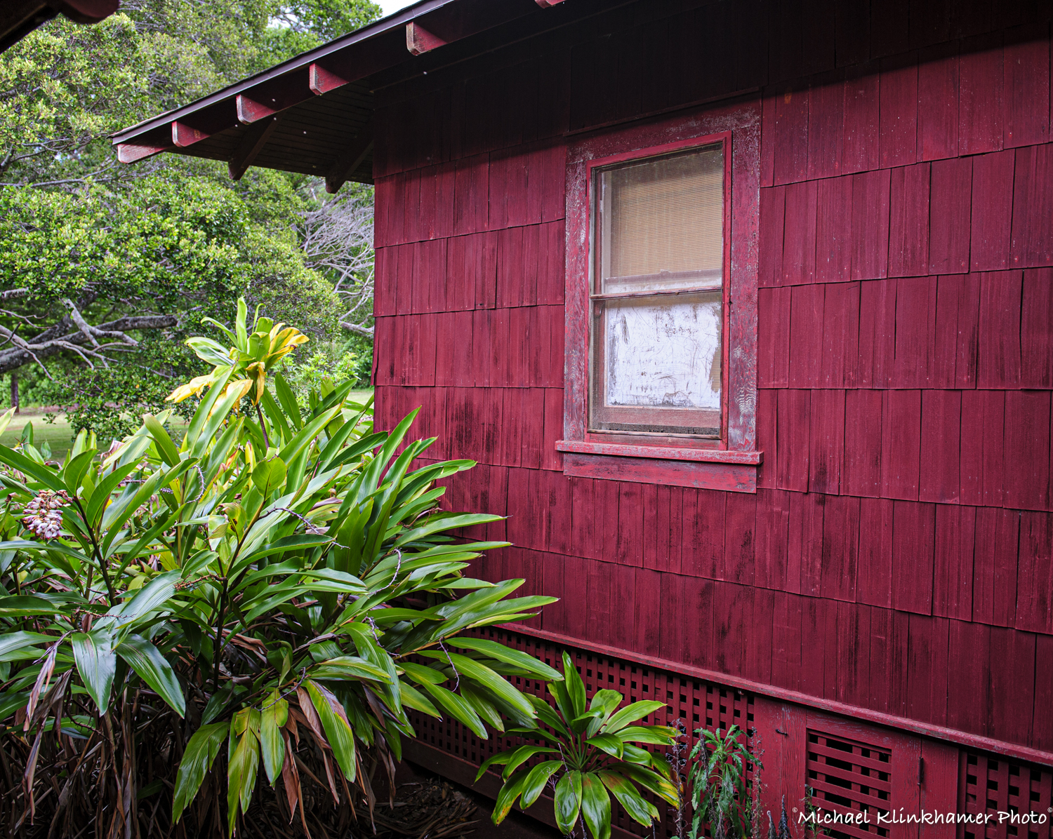 Red House on Molokai-Hawaii
