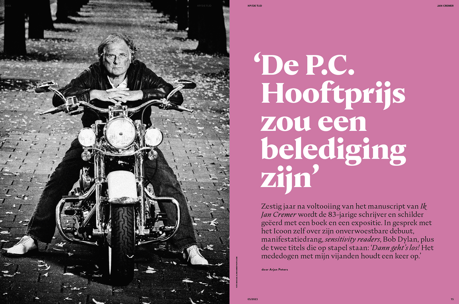 Ik Jan Cremer_HP/De Tijd 05-2023 klinkhamerphoto