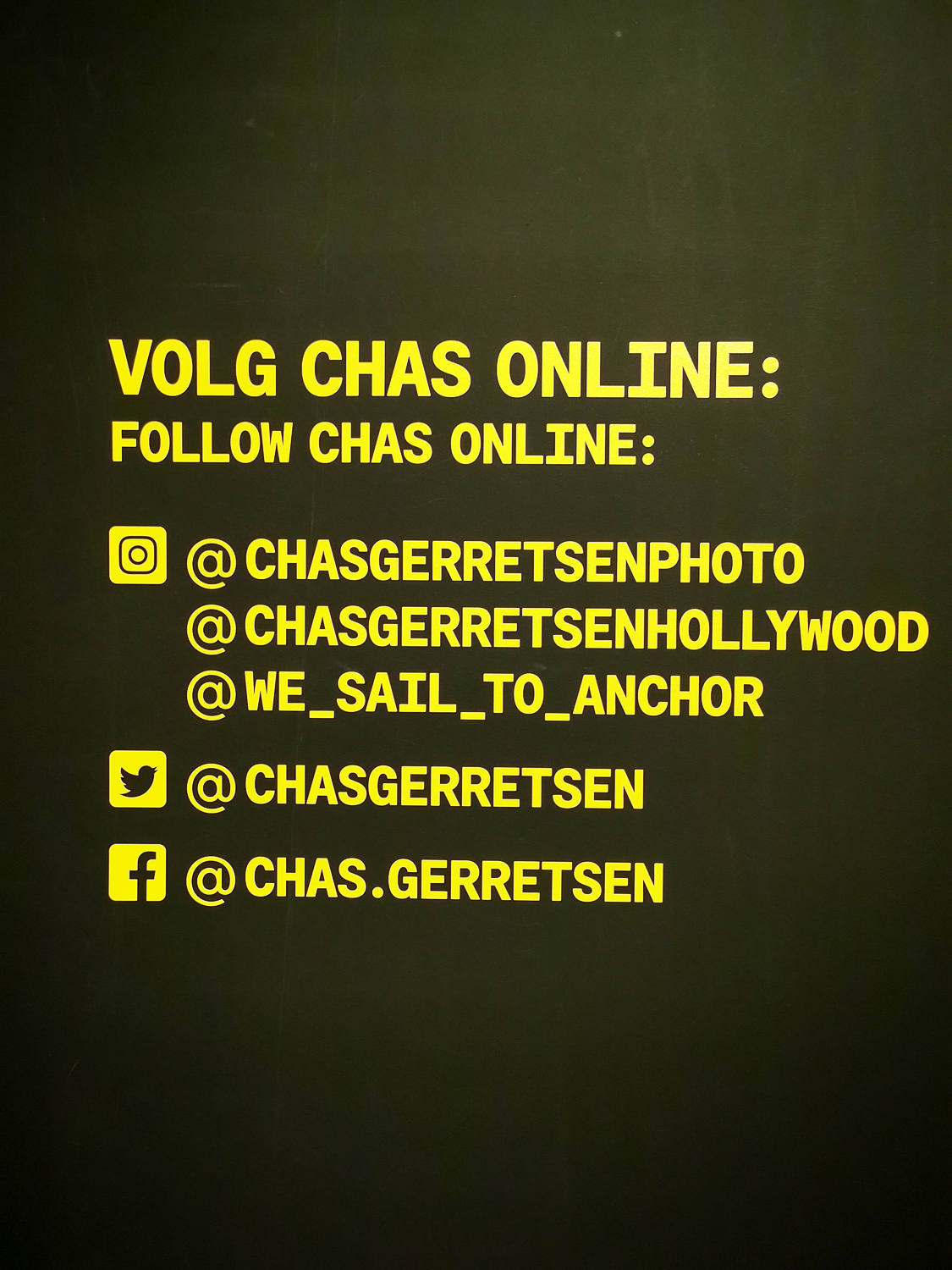 Chas Gerretsen online