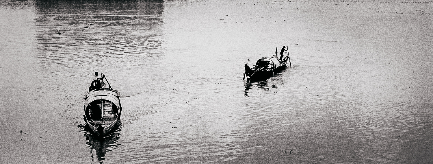 Black and White Film Photo Walk Phnom Penh