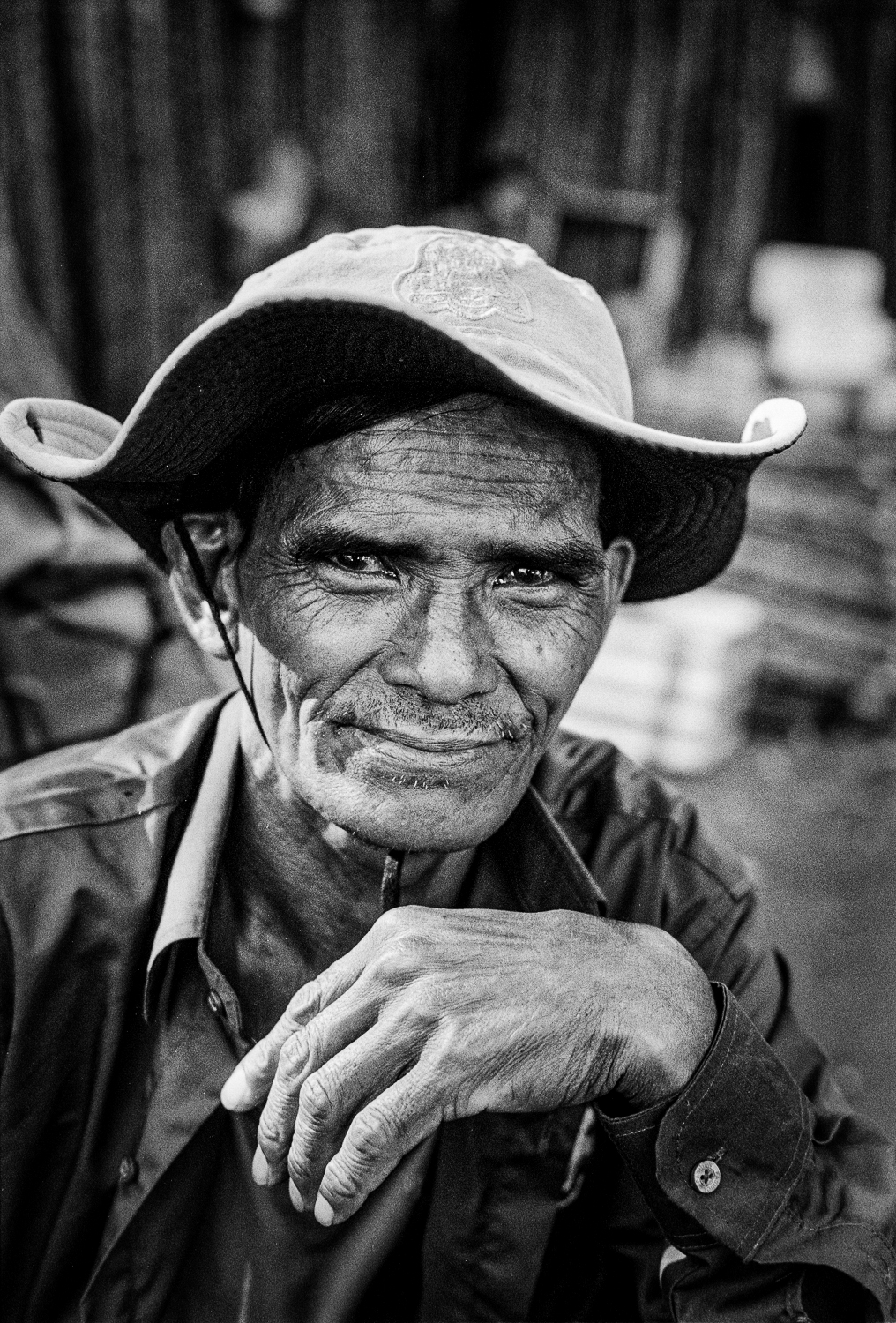 Portrait of locals in Phnom Penh 2023