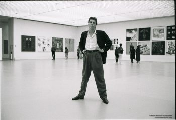 Kunstenaar Rob Scholte 1988 Museum Boijmans Van Beuningen