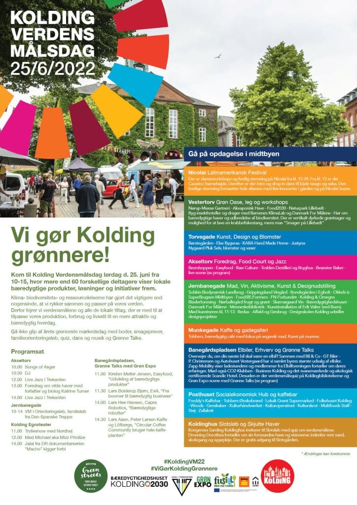 Kolding Verdensmaalsdag 2022 program Kolding Verdensmaalsdag 2022 program
