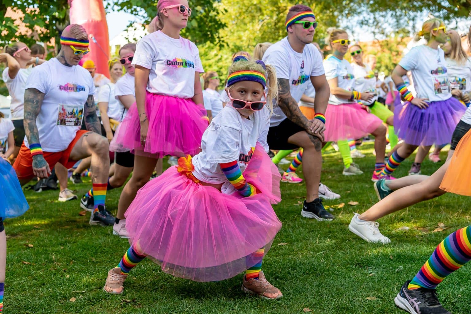 Festlig og farverig Colorfun: Se om du er med på billederne - Kolding Netavis