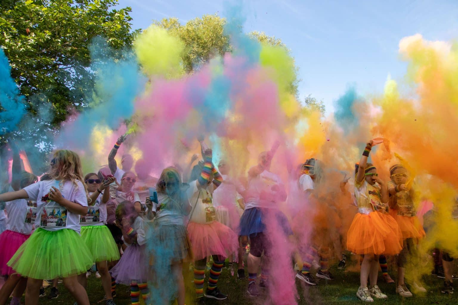 Festlig og farverig Colorfun: Se om du er med på billederne - Kolding Netavis