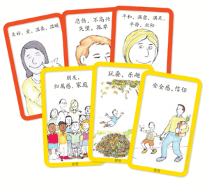 Free Feeling and needs cards Chinese