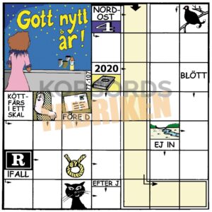 Korsord - Nyårsnatt-KRYSS