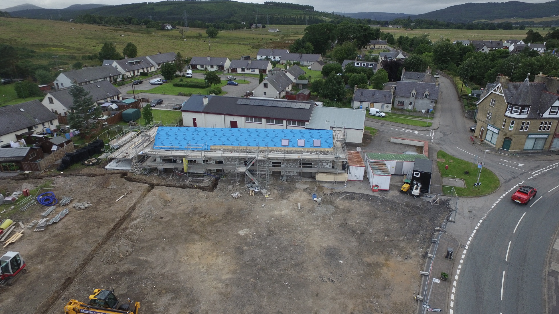 Aerial image of Ardgay