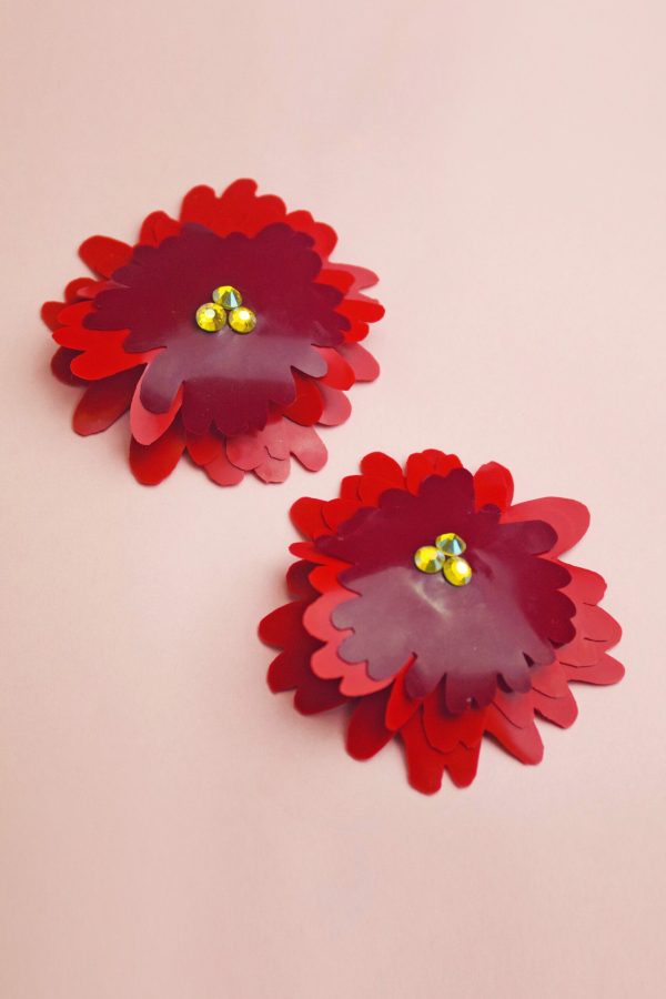 FLOWER NIPPLE PASTIES ( PICK YOUR COLOUR ) - Image 3