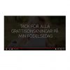 Personlig film med egna bilder och text.