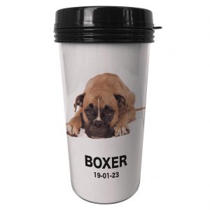 Take away kaffetermos boxer och egen text