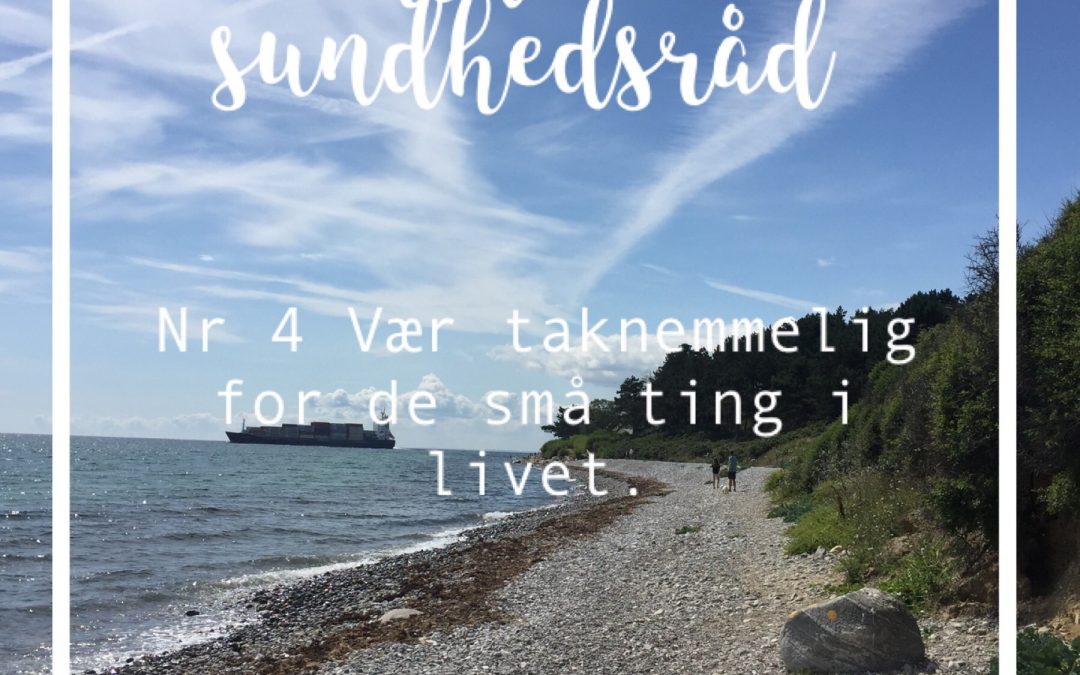 Vær taknemmelig