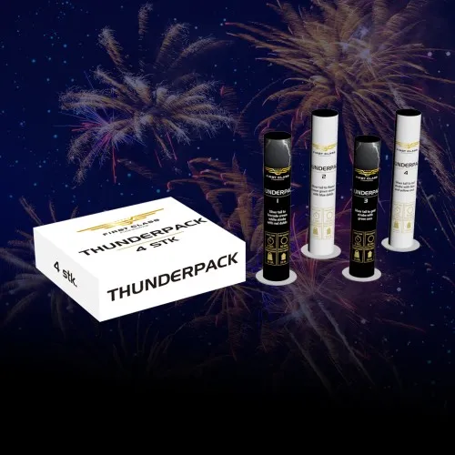 Thunderpack – 4 Stk. 30 mm Rør med Maksimal Power