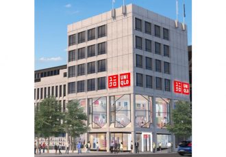 Uniqlo architect drawing of new store in Stockholm