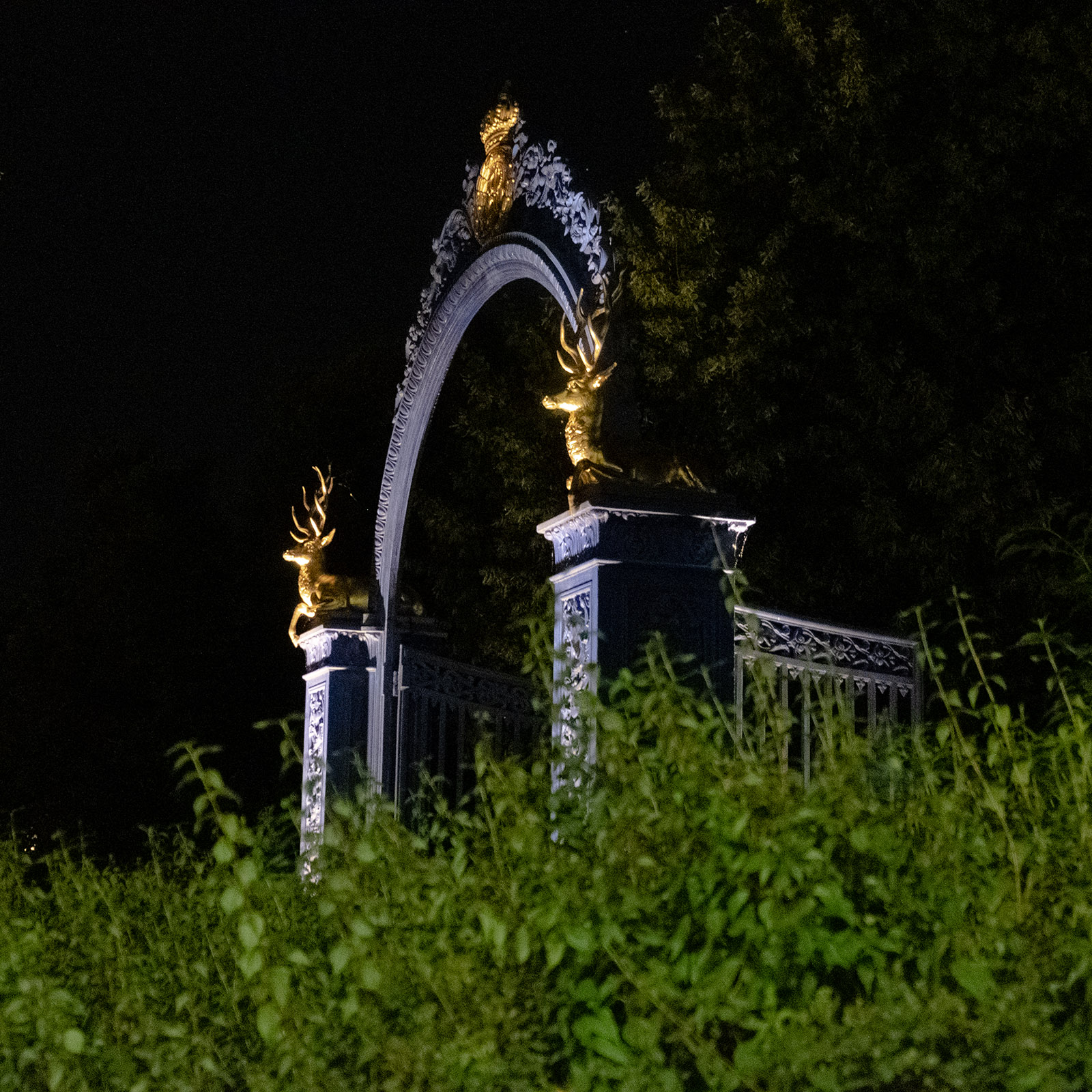 Stockholm, Djurgården Blå Porten, blue gate